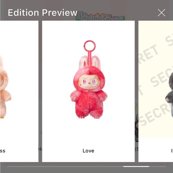 Big Into Energy Labubu (Love) Authentic! - Picture 9 of 9